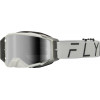 Μάσκα μηχανής motocross FLY RACING Zone Pro Black/Grey - Black/Smoke Lens