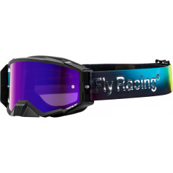 Μάσκα μηχανής motocross FLY RACING Zone Elite Fuschia/Electric Blue/Hi-Vis/Magenta - Teal/Smoke Lens