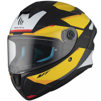Κράνος μηχανής MT TARGO S KAY B3 MATT BLACK/YELLOW
