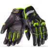 Δερμάτινα γάντια μηχανής 70 DEGREES WINTER NAKED BLACK/YELLOW
