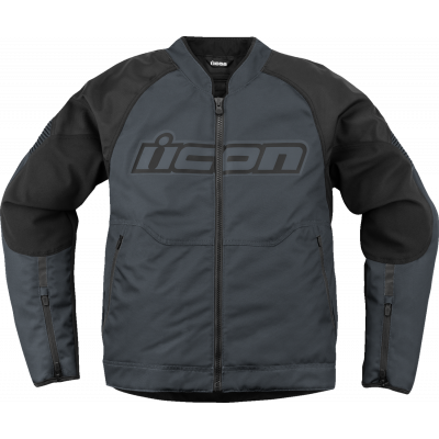 Μπουφάν μηχανής ICON Overlord3™ CE BLACK/GRAY