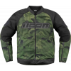 Μπουφάν μηχανής ICON Overlord3™ CE CAMO GREEN