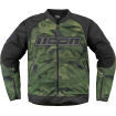 Μπουφάν μηχανής ICON Overlord3™ CE CAMO GREEN thumb