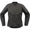 Γυναικείο μπουφάν μηχανής ICON Overlord3™ CE Leather BLACK Γυναικείο μπουφάν μηχανής ICON Overlord3™ CE Leather BLACK thumb