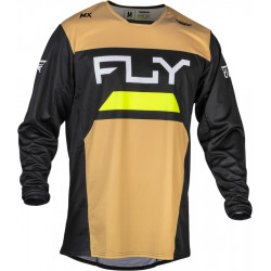 Μπλούζα motocross FLY RACING Kinetic Reload- Khaki/Black/Hi-Vis
