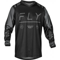 Μπλούζα motocross FLY RACING F-16 Riding - Black/Charcoal