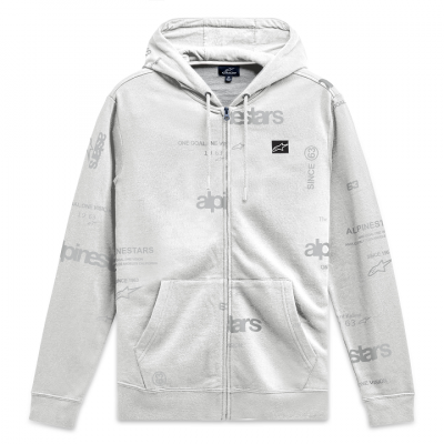 Φούτερ μοτοσυκλέτας ALPINESTARS HOODIE PLENITUDE WHITE