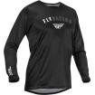 Μπλούζα motocross FLY RACING Patrol-Black/White thumb