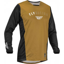 Μπλούζα motocross FLY RACING Patrol-Caramel/Black