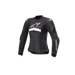 Γυναικείο μπουφάν μηχανής ALPINESTARS Stella T-GP Plus R Air BLACK/WHITE