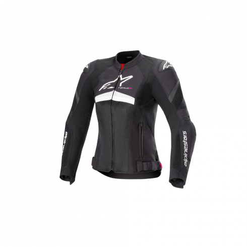 Γυναικείο μπουφάν μηχανής ALPINESTARS Stella T-GP Plus R Air BLACK/WHITE Γυναικείο μπουφάν μηχανής ALPINESTARS Stella T-GP Plus R Air BLACK/WHITE