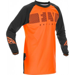 Μπλούζα motocross FLY RACING Windproof-Orange/Black