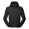 Μπουφάν μηχανής SPIDI HOODIE WARRIOR BLACK