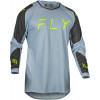 Μπλούζα motocross FLY RACING Evolution DST - Ice Grey/Charcoal/Neon Green