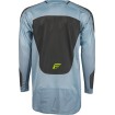 Μπλούζα motocross FLY RACING Evolution DST - Ice Grey/Charcoal/Neon Green thumb
