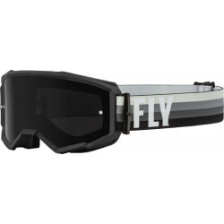 Μάσκα μηχανής motocross FLY RACING Zone Black/Grey - Dark Smoke Lens