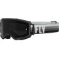 Μάσκα μηχανής motocross FLY RACING Zone Black/Grey - Dark Smoke Lens thumb