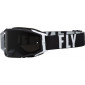 Μάσκα μηχανής motocross FLY RACING Zone Pro Black/White W/Dark Smoke Lens W/Post thumb