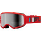 Μάσκα μηχανής motocross FLY RACING Zone Red/Charcoal - Silver/Smoke Lens thumb