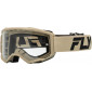Μάσκα μηχανής motocross FLY RACING Focus 24 Khaki/Black- Clear Lens thumb