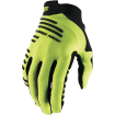 Γάντια ποδηλασίας 100% R-CORE YELLOW FLUO thumb