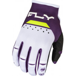 Γάντια μηχανής FLY RACING Kinetic Reload- Deep Purple/White/Hi-Vis