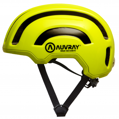 Κράνος ποδηλάτου AUVRAY SAFE HELMET ΦΛΟΥΟ ΚΙΤΡΙΝΟ