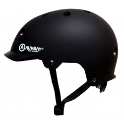 Κράνος ποδηλάτου AUVRAY URBAN HELMET ΜΑΥΡΟ