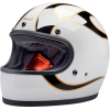 Κράνος μηχανής BILTWELL GRINGO WHITE/BLACK
