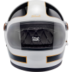 Κράνος μηχανής BILTWELL GRINGO S WHITE/BLACK thumb
