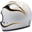 Κράνος μηχανής BILTWELL GRINGO WHITE/BLACK thumb