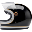 Κράνος μηχανής BILTWELL GRINGO S WHITE/BLACK thumb