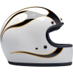 Κράνος μηχανής BILTWELL GRINGO WHITE/BLACK thumb