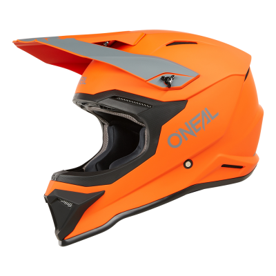 Κράνος μηχανής motocross O'NEAL 1SERIES SOLID ORANGE V.24