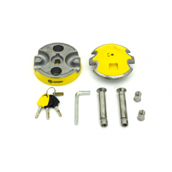 Σταθερή βάση κλειδώματος AUVRAY WALL & GROUND 65x42mm