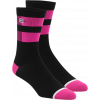 Κάλτσες ποδηλασίας 100% FLOW PINK