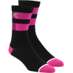 Κάλτσες ποδηλασίας 100% FLOW PINK thumb