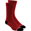 Κάλτσες ποδηλασίας 100% SOLID RED thumb