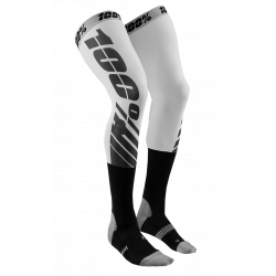 Κάλτσες motocross 100% REV KNEE BRACE BLACK/WHITE
