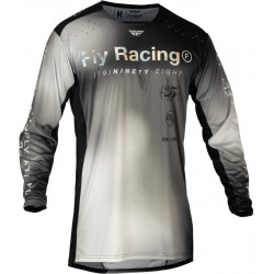 Μπλούζα motocross FLY RACING Lite Legacy S.E.- Light Grey/Black