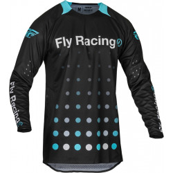 Μπλούζα motocross FLY RACING Evolution DST Strobe - Black/Electric Blue Μπλούζα motocross FLY RACING Evolution DST Strobe - Black/Electric Blue