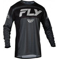 Μπλούζα motocross FLY RACING Lite- Charcoal/Black