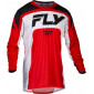 Μπλούζα μηχανής motocross FLY RACING Lite- Red/White/Black thumb