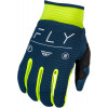 Παιδικά γάντια μηχανής FLY RACING F-16- Navy/Hi-Viz/White