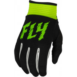 Παιδικά γάντια μηχανής FLY RACING F-16- Black/Neon Green