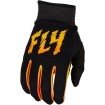 Παιδικά γάντια μηχανής FLY RACING F-16- Black/Yellow/Orange thumb