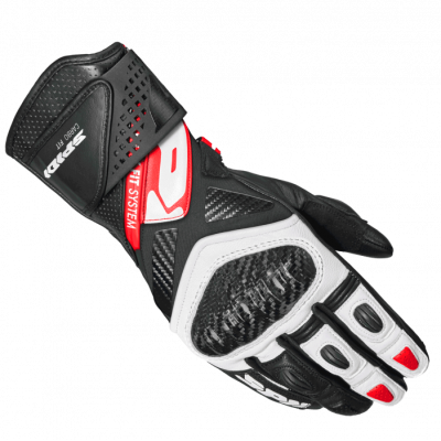 Γάντια μηχανής SPIDI CARBO FIT RED/WHITE