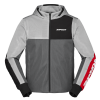 Ζακέτα μηχανής SPIDI HOODIE NET GRAY/RED
