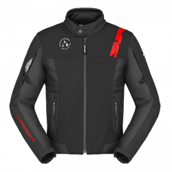 Μπουφάν μηχανής SPIDI CORSA TEX BLACK/RED