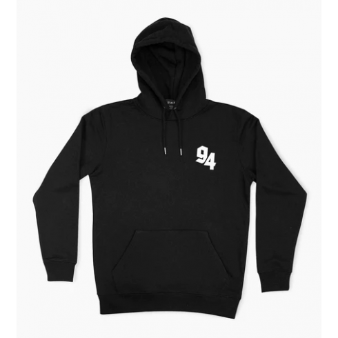 Φούτερ MUC-OFF ROPE HOODIE BLACK Φούτερ MUC-OFF ROPE HOODIE BLACK